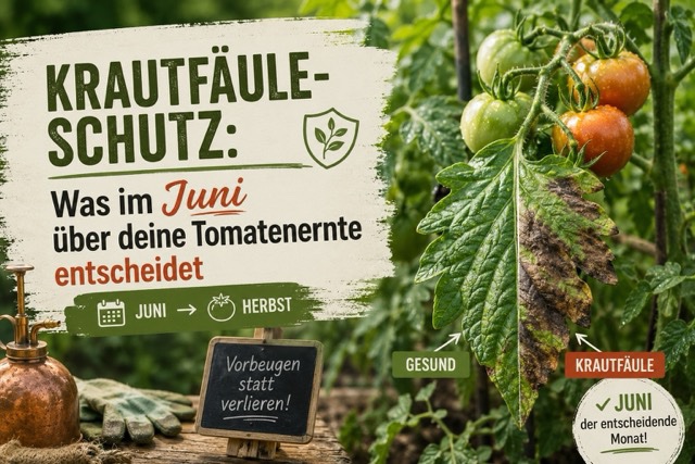 Krautfäule-Schutz: Was im Juni über deine Tomatenernte entscheidet