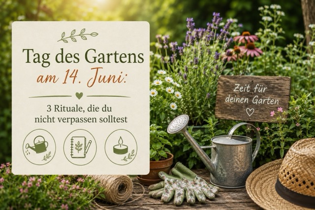 Tag des Gartens am 14. Juni: 3 Rituale, die du nicht verpassen solltest